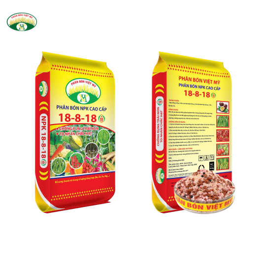 Phân Bón NPK Cao Cấp 18-8-18 (Trộn)