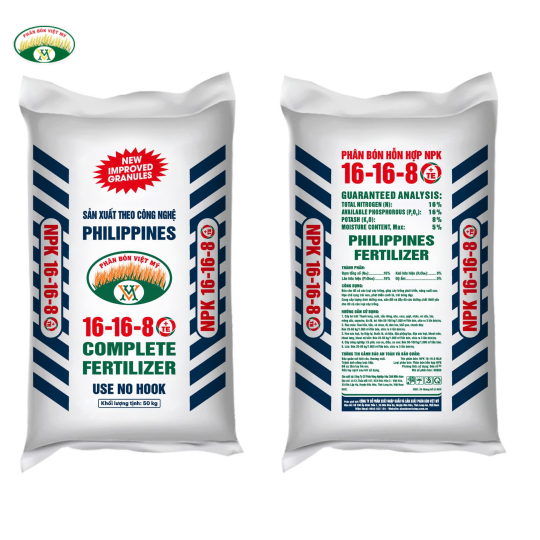 Phân Bón Hỗn Hợp NPK 16-16-8 + TE (Trộn)